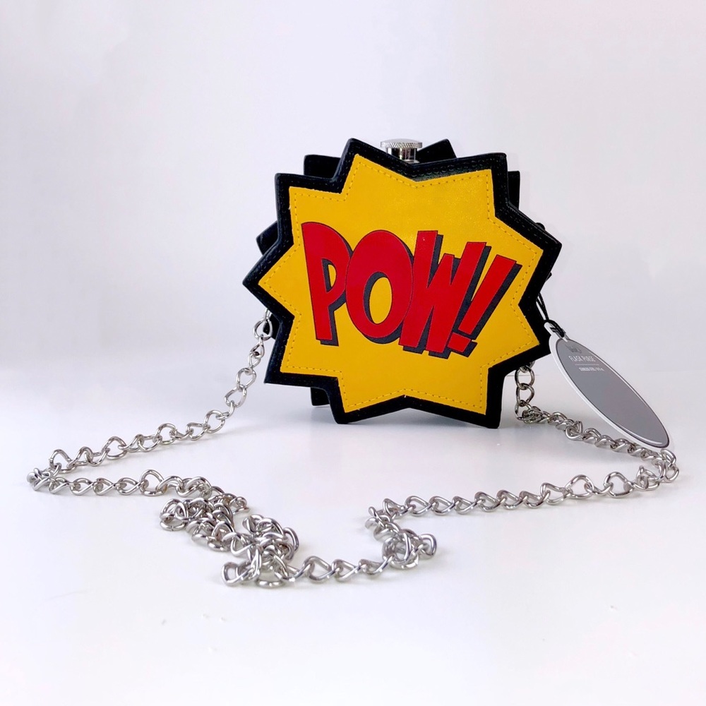 POW! Superhero Flask Purse by Wild Eye Designs